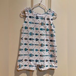 Stitchy Fish fish romper